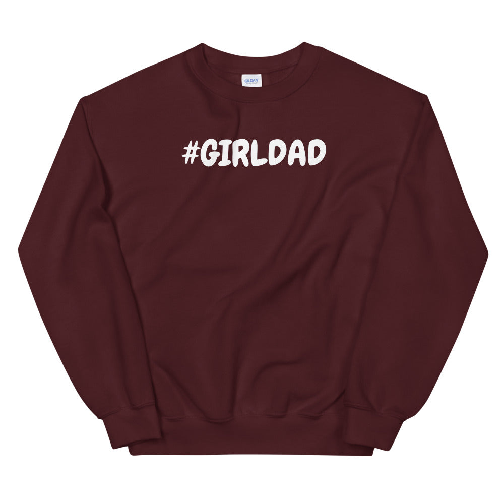#GirlDad Men's Sweatshirt