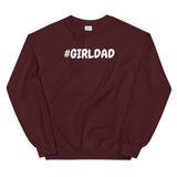 #GirlDad Men's Sweatshirt