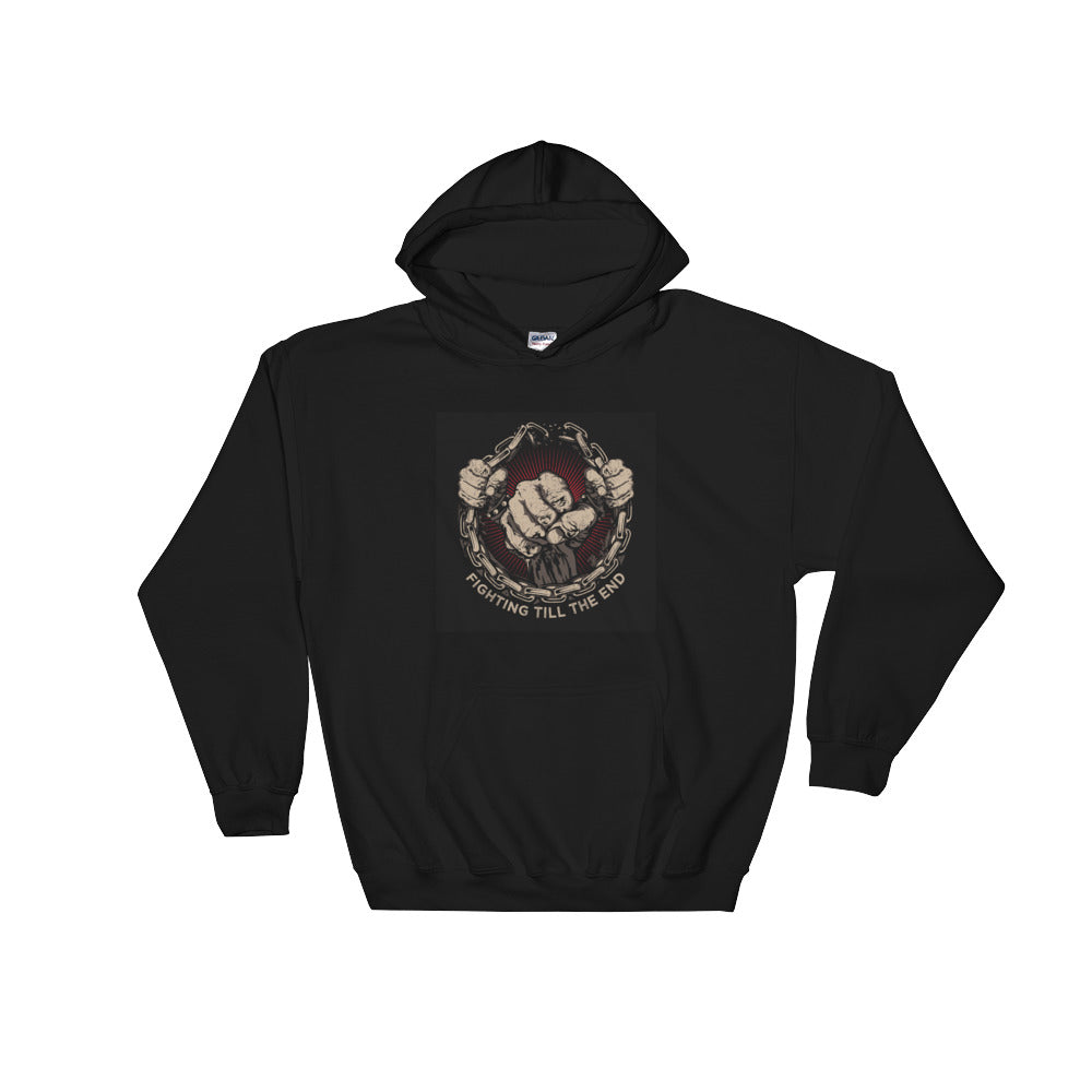 Fighting Till The End Men's Hoodie