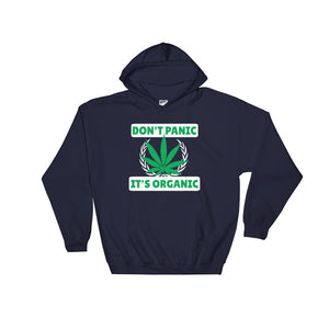 Don't Panic, It's Organic Unisex Hoodie