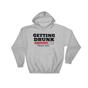 Getting Drunk Men's Hoodie