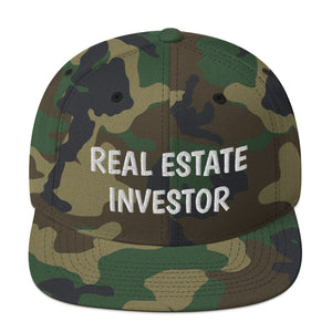 Real Estate Investor Snapback Hat