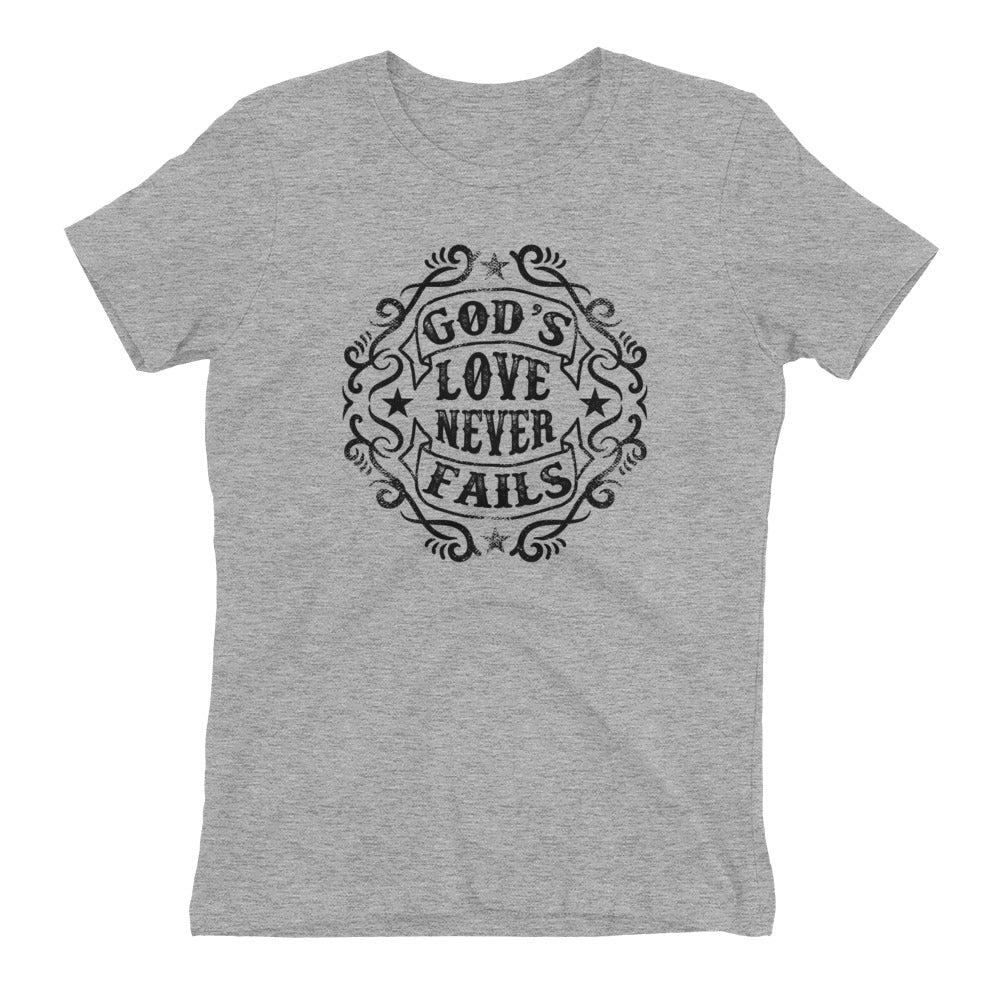 GOD'S Love Women's Fitted T-Shirt