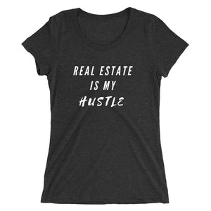 Real Estate Is My Hustle Women's Fitted T-Shirt