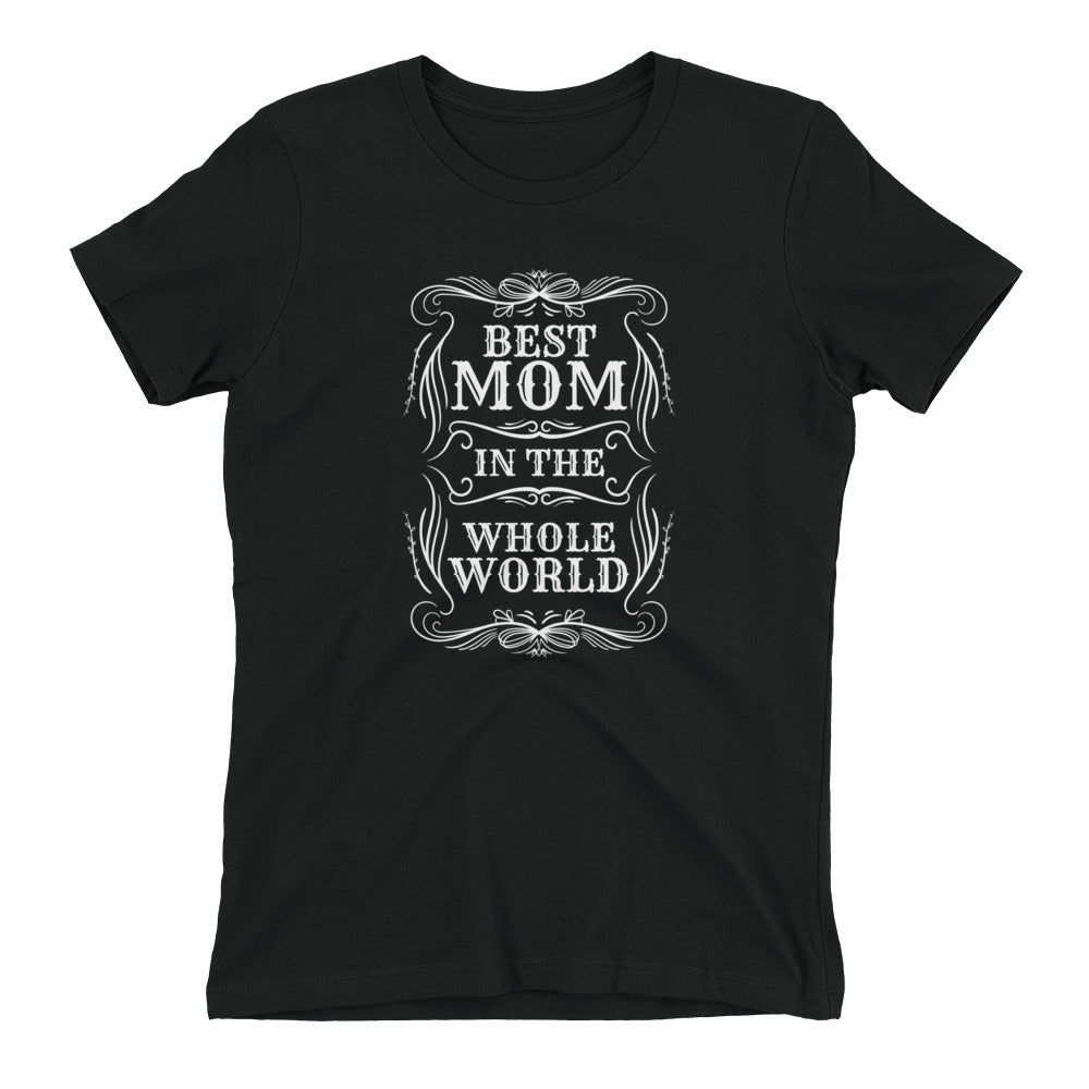 Best Mom Women's Fitted T-Shirt