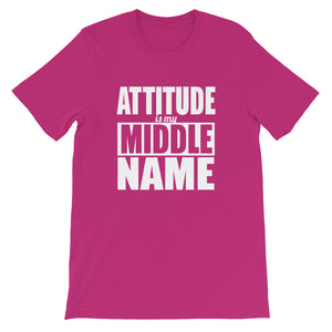 Attitude Is My Middle Name Women's T-Shirt