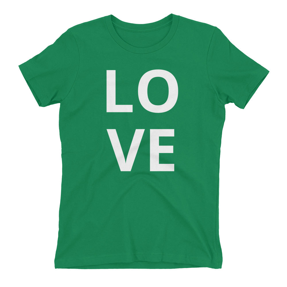 Love Women's Fitted T-Shirt