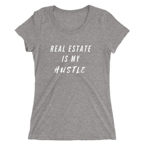 Real Estate Is My Hustle Women's Fitted T-Shirt