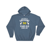 Awesome 50 Unisex Hoodie