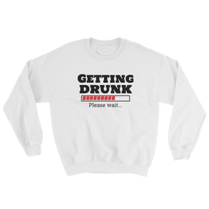 Getting Drunk Men's Sweatshirt