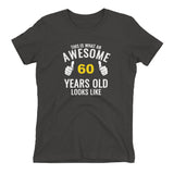 Awesome 60 Women's Fitted T-Shirt