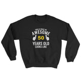 Awesome 50 Unisex Sweatshirt