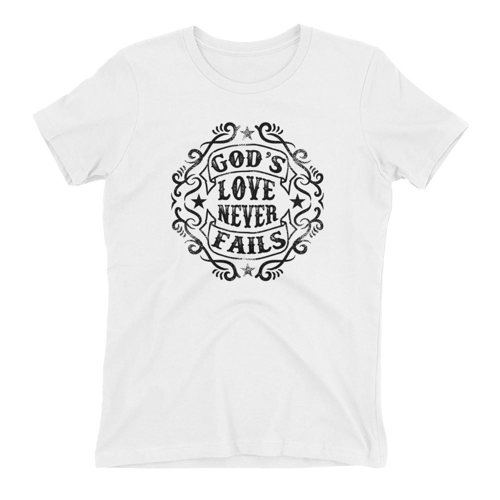 GOD'S Love Women's Fitted T-Shirt