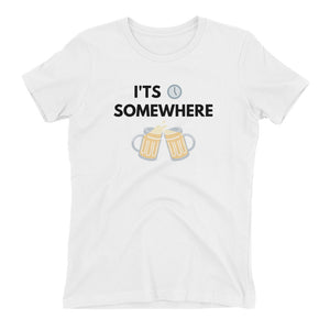 It's 5 o'clock Women's Fitted T-Shirt