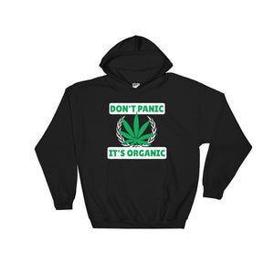 Don't Panic, It's Organic Unisex Hoodie