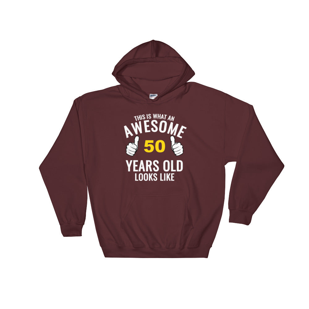 Awesome 50 Unisex Hoodie