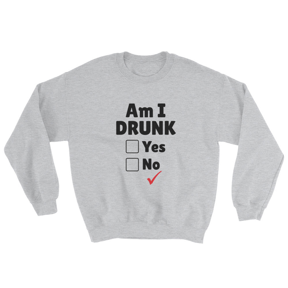 Am I Drunk Unisex Sweatshirt