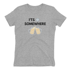 It's 5 o'clock Women's Fitted T-Shirt