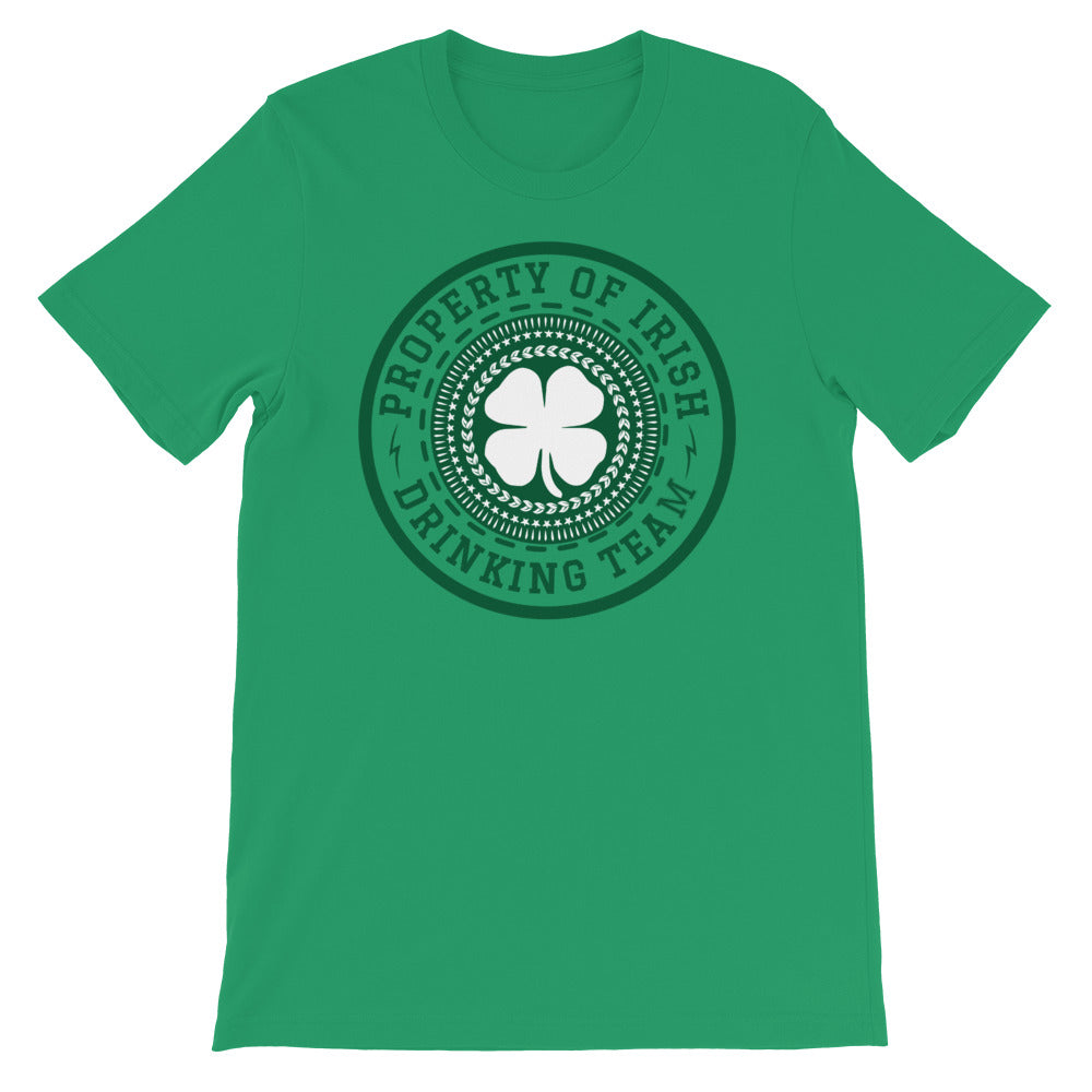 St Patty's Day Property of Irish Drinking Team Unisex T-Shirt
